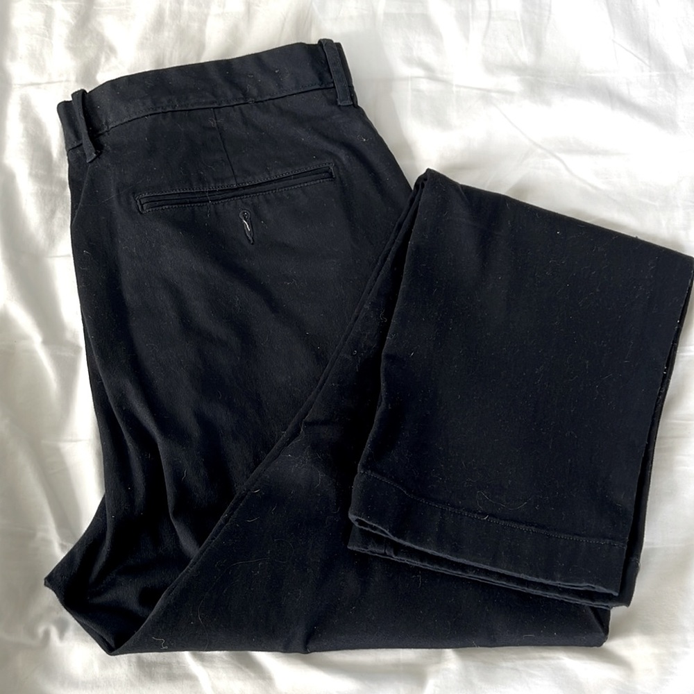 J Crew Stretch Chino Navy Blue 35/32